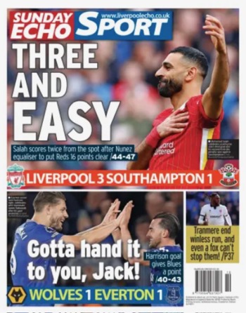Sunday Echo Backpage