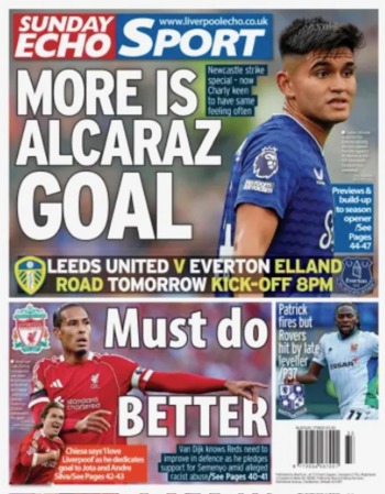 Sunday Echo Backpage