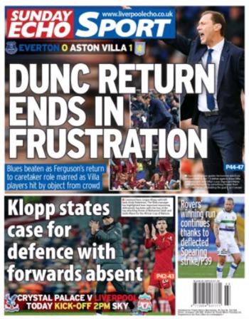 Sunday Echo Backpage