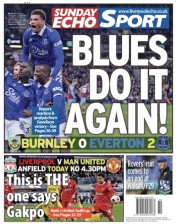 Sunday Echo Backpage