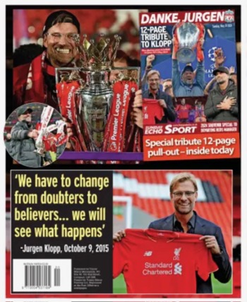 Sunday Echo Backpage (Before match)