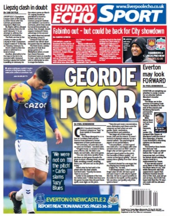 Sunday Echo Backpage
