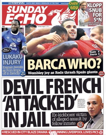 Sunday Echo Backpage