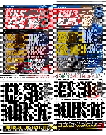 Sunday Echo Frontpage (Before match)