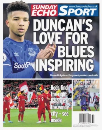 Sunday Echo Backpage