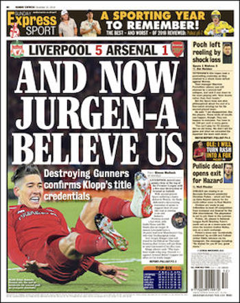Sunday Express Backpage