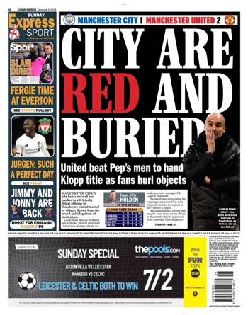 Sunday Express Backpage
