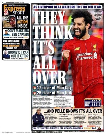 Sunday Express Backpage