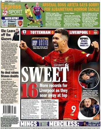 Sunday Express Backpage
