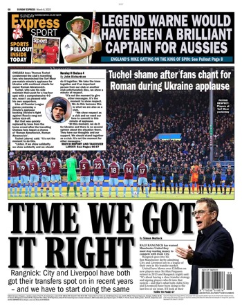 Sunday Express Backpage