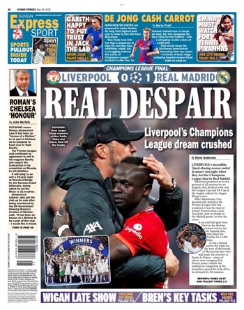 Sunday Express Backpage