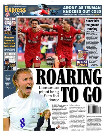 Sunday Express Backpage