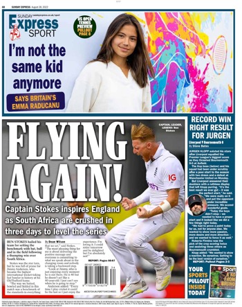 Sunday Express Backpage