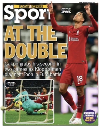 Sunday Express Backpage