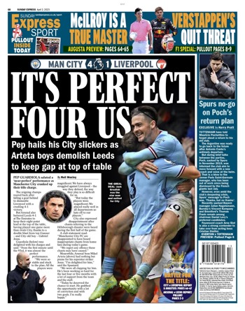 Sunday Express Backpage