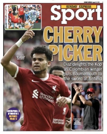 Sunday Express Backpage