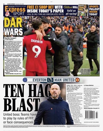 Sunday Express Backpage
