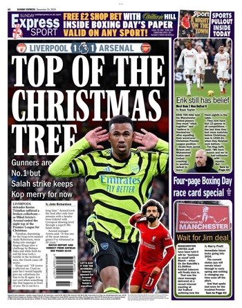 Sunday Express Backpage