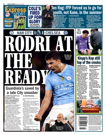 Sunday Express Backpage
