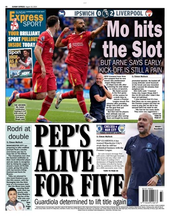 Sunday Express Backpage