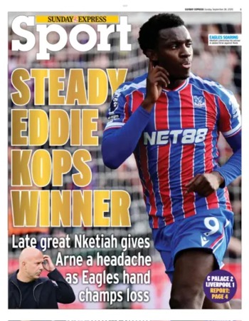 Sunday Express Backpage