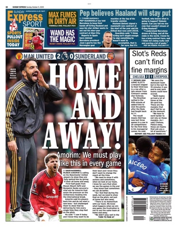 Sunday Express Backpage
