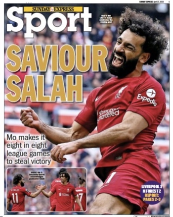 Sunday Express Sport Cover