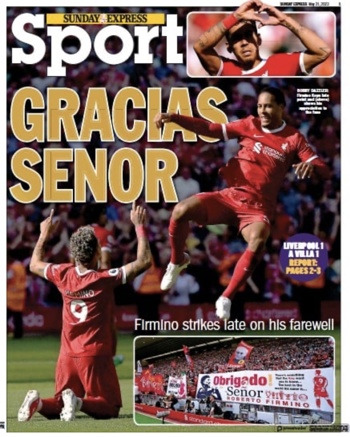 Sunday Express Sport Cover