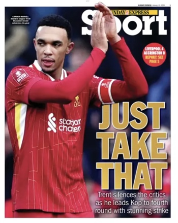Sunday Express Sport Cover