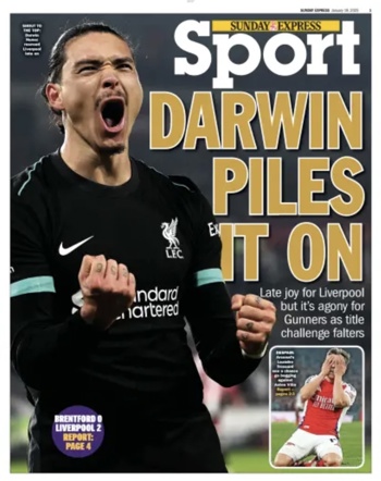 Sunday Express Sport Cover
