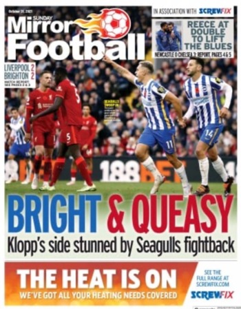 Sunday Mirror Backpage