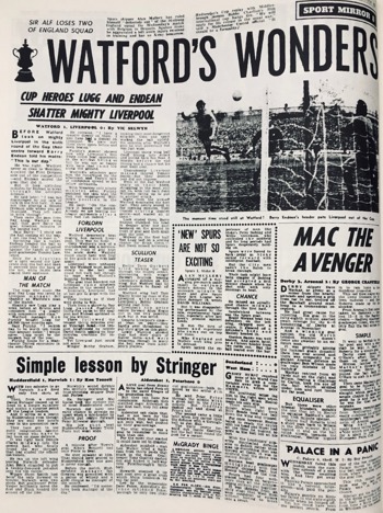 Sunday Mirror Cutting