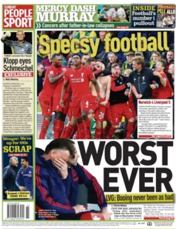 Sunday People Backpage