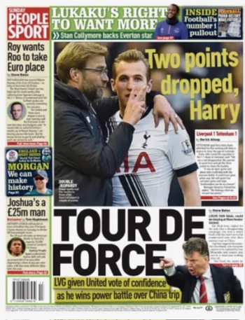 Sunday People Backpage
