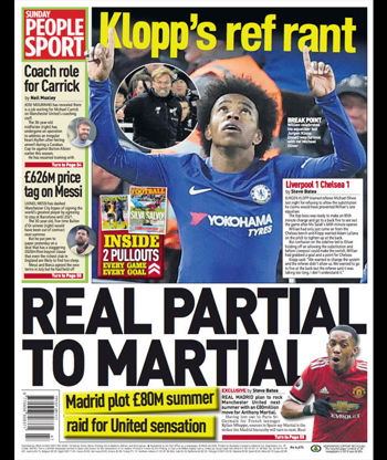 Sunday People Backpage