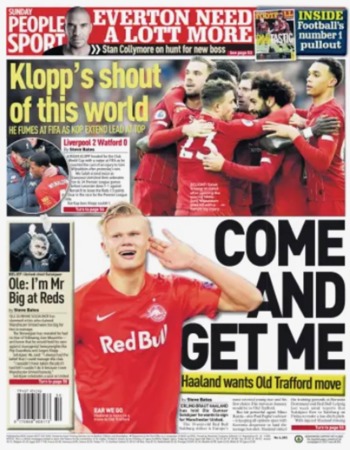Sunday People Backpage