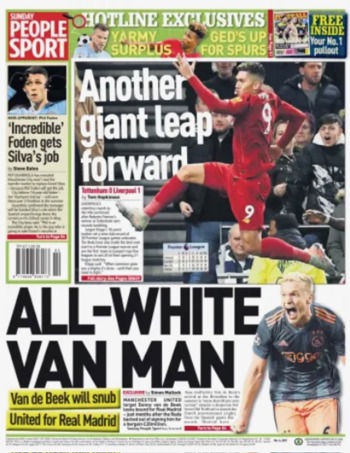 Sunday People Backpage