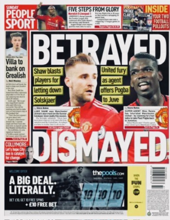 Sunday People Backpage