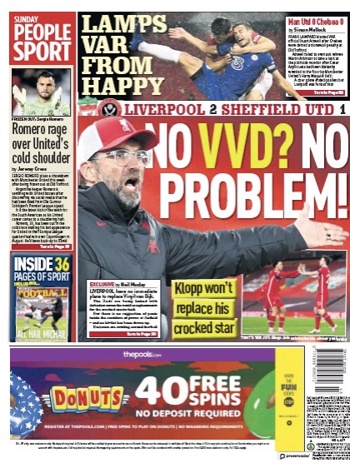 Sunday People Backpage