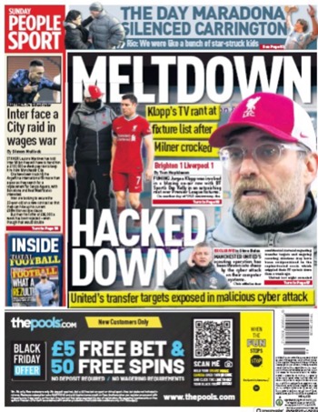 Sunday People Backpage