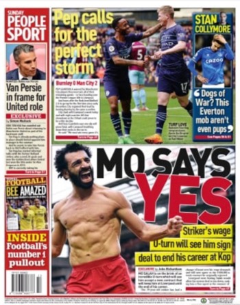 Sunday People Backpage