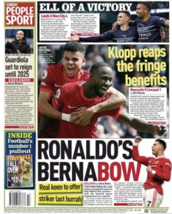 Sunday People Backpage