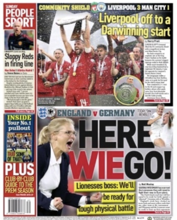 Sunday People Backpage