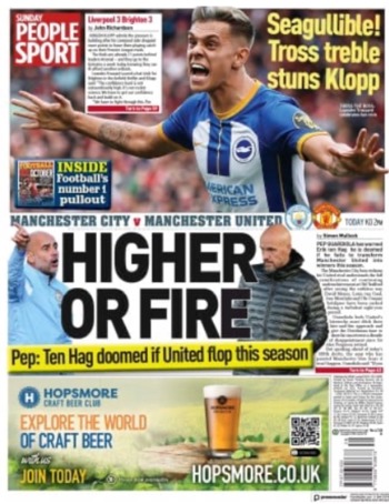 Sunday People Backpage