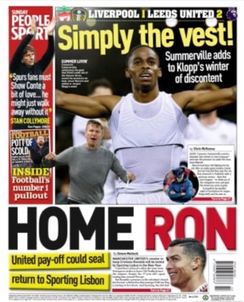 Sunday People Backpage