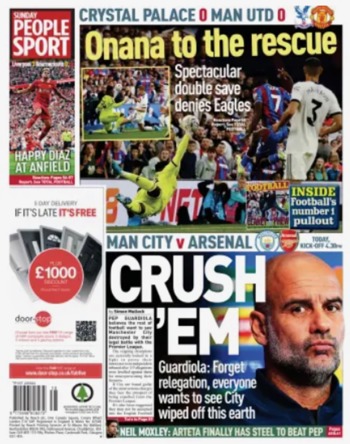 Sunday People Backpage