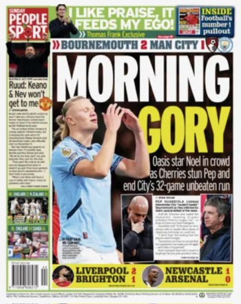 Sunday People Backpage