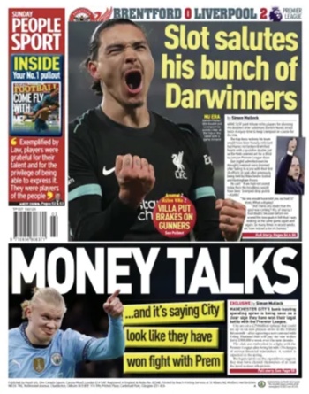 Sunday People Backpage