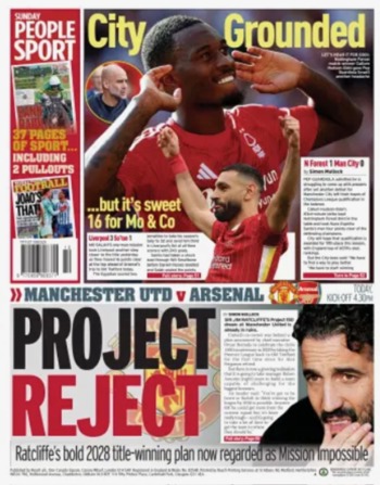 Sunday People Backpage