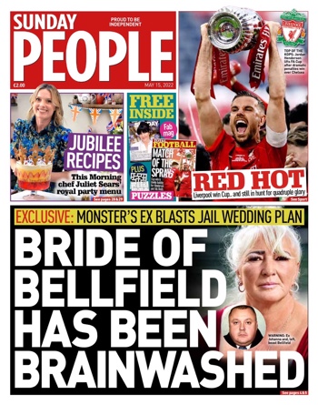 Sunday People Frontpage